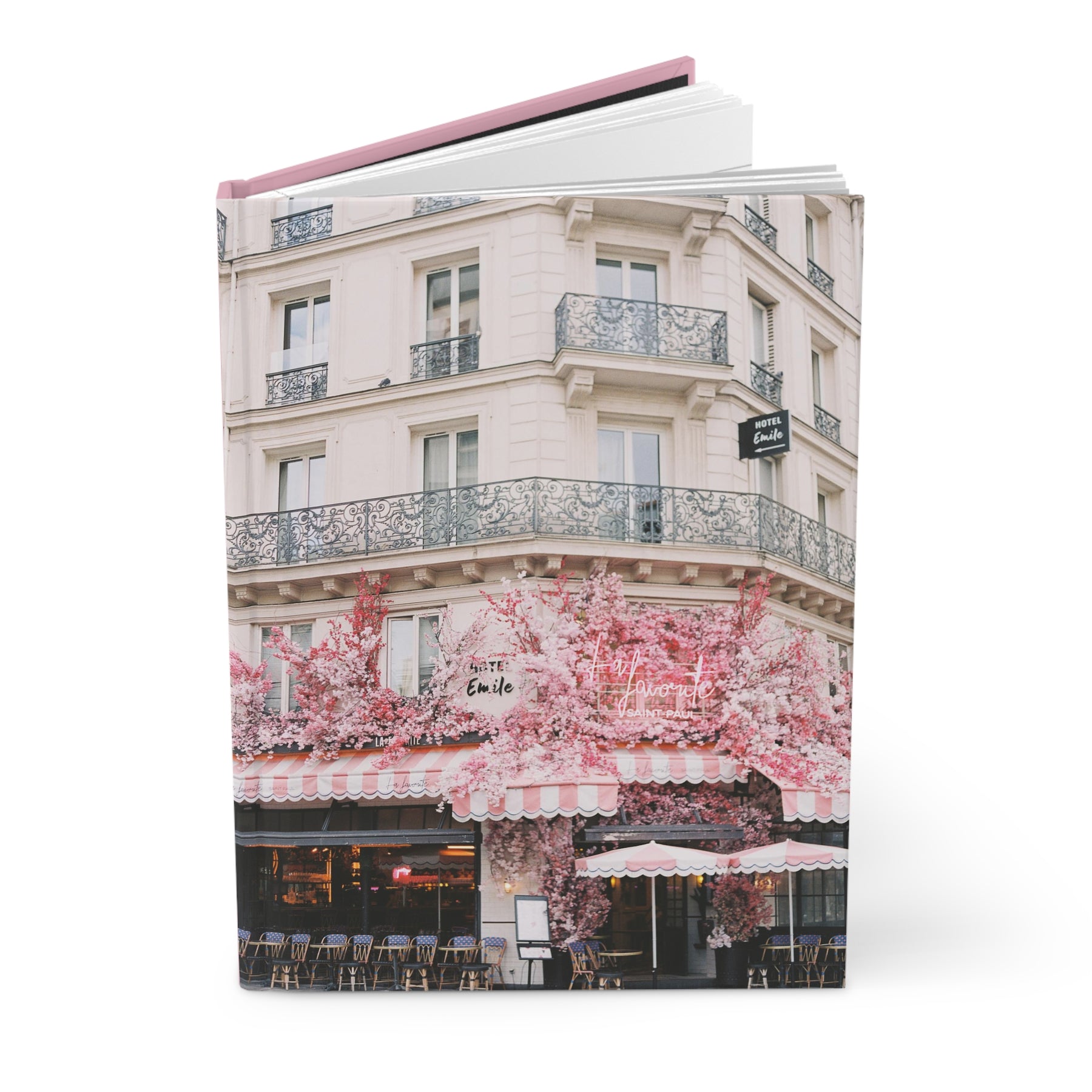Paris Cafe Notebook